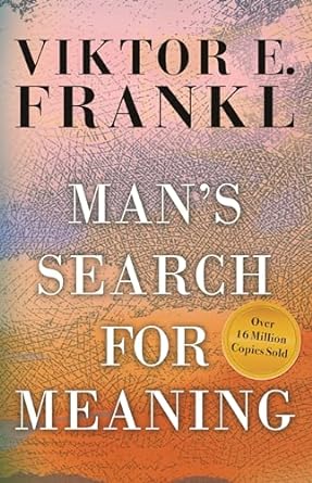 Cover image of Man's Search for Meaning by Viktor E. Frankl